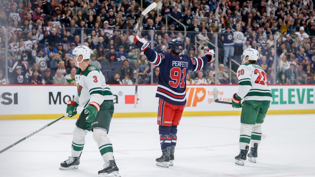 Jets beat the Wild 5-2 as Cole Perfetti scores 2 goals — WCCO / CBS Minnesota, Shakopee Schools news