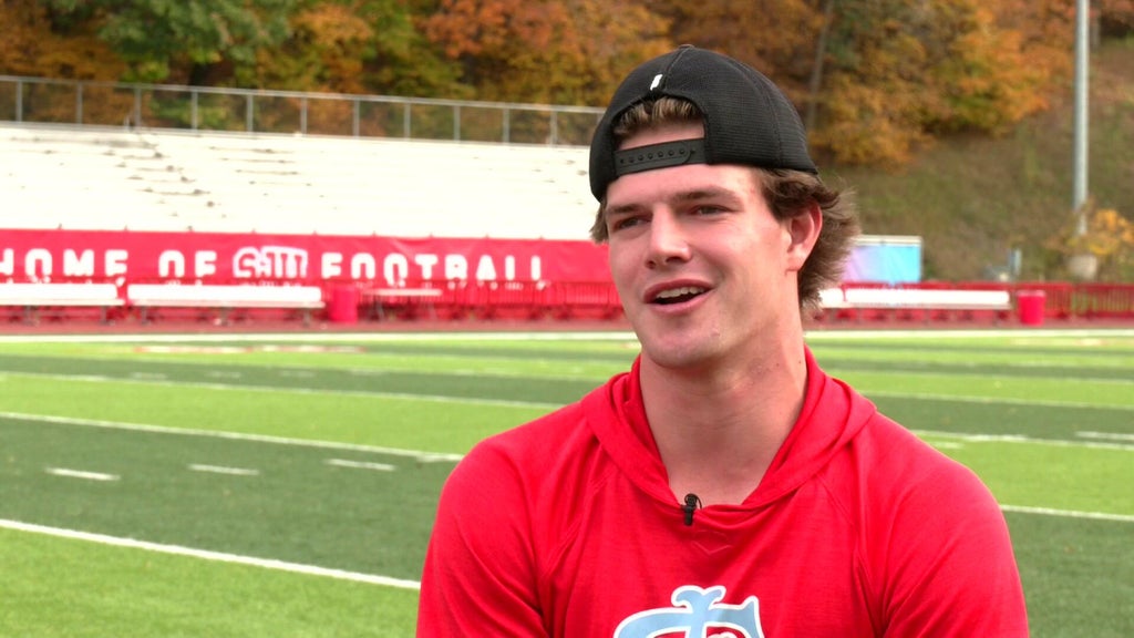 St. John's wide receiver Riley Schwellenbach finding success on the gridiron and baseball field — WCCO / CBS Minnesota, Shakopee Schools news