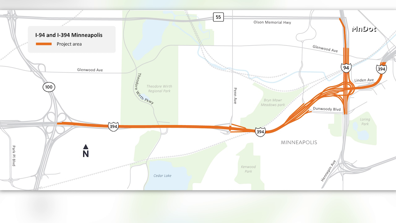 Eastbound I-394 in Minneapolis closing all weekend for highway repairs — KSTP 5, Shakopee Business news