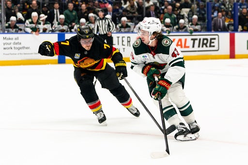 Quinn Hughes has a goal and an assist in his Vancouver return in Wild’s 4-2 victory — KSTP 5, Shakopee Sports news