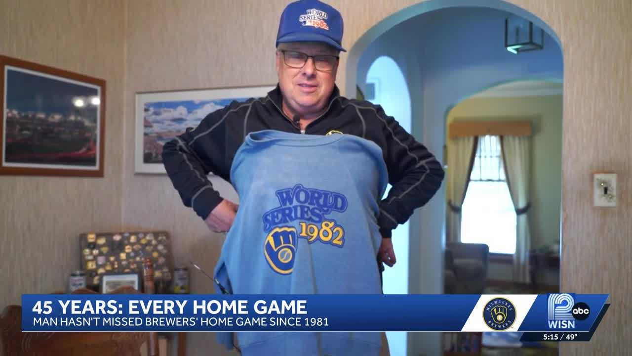 He hasn't missed a game since 1981, now he's hoping for a World Series win — WISN 12 Milwaukee, Shakopee Sports news