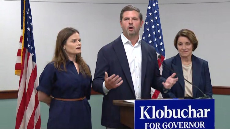 Parents of Harper Moyski backing Amy Klobuchar for governor — KARE 11 Local, Shakopee Community news