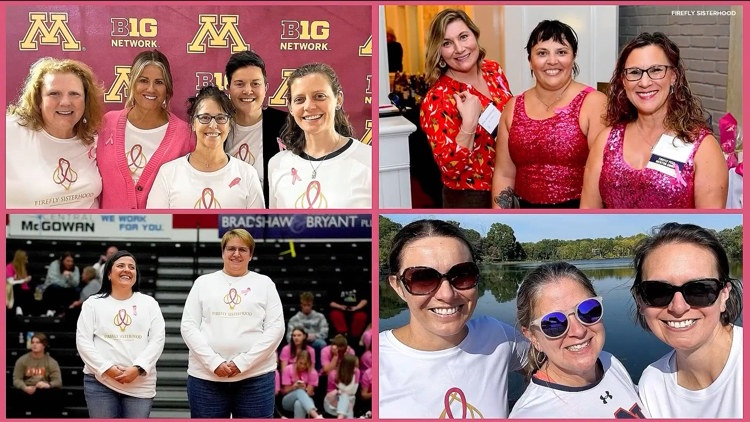 Firefly Sisterhood: Connecting breast cancer patients with mentors nationwide — KARE 11 Local, Shakopee Community news