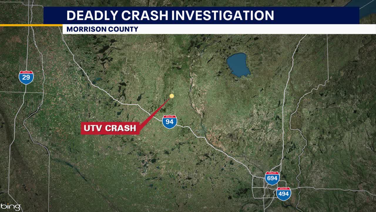 Morrison County crash: 2 ejected from UTV in deadly rollover — FOX 9, Shakopee Community news